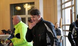 Lietaus 1000 kilometrų žygio dalyviai nepabūgo