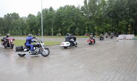 Lietaus 1000 kilometrų žygio dalyviai nepabūgo