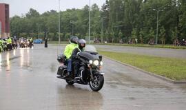 Lietaus 1000 kilometrų žygio dalyviai nepabūgo