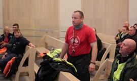 Lietaus 1000 kilometrų žygio dalyviai nepabūgo