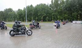 Lietaus 1000 kilometrų žygio dalyviai nepabūgo