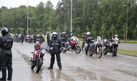 Lietaus 1000 kilometrų žygio dalyviai nepabūgo