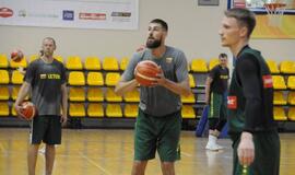 Rinktinė Palangoje pluša be trijų žaidėjų