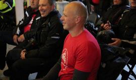 Lietaus 1000 kilometrų žygio dalyviai nepabūgo