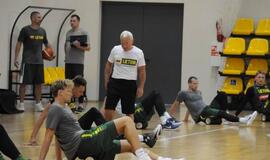 Rinktinė Palangoje pluša be trijų žaidėjų