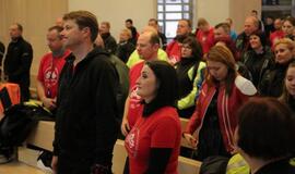 Lietaus 1000 kilometrų žygio dalyviai nepabūgo