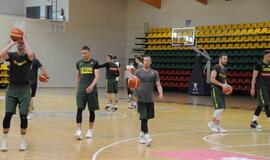 Rinktinė Palangoje pluša be trijų žaidėjų