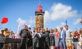 „Skonių aikštėje“ - simbolinis švyturys iš sumuštinių