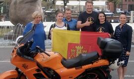 Gero vėjo motociklininkams palinkėjo miesto vicemerė