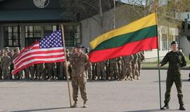 Su lietuviais treniruosis JAV kariai