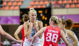 Lietuvos krepšininkės Universiadoje nusileido rusėms