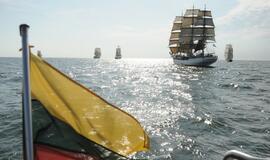 "The Tall Ships Races 2017" burlaivių išlydėjimas
