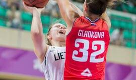 Lietuvos krepšininkės Universiadoje nusileido rusėms