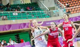 Lietuvos krepšininkės Universiadoje nusileido rusėms