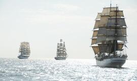 "The Tall Ships Races 2017" burlaivių išlydėjimas
