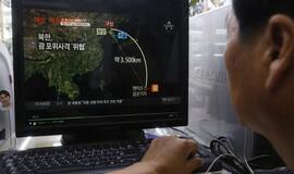 Šiaurės Korėja planuoja paleisti keturias balistines raketas Guamo link