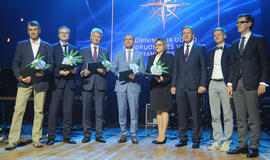 Vakare "Mano uostas" pagerbti jūrinės profesijos atstovai