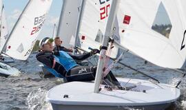 Vyksta pasaulio buriavimo čempionatas: lietuvių buriuotojas finišavo tarp 3 greičiausiųjų