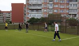 Gyventojams - naujos futbolo aikštės