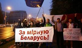 Minske įvyko protestas prieš „Zapad“