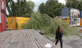 Vėjas pridarė nuostolių