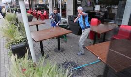 Vėjas pridarė nuostolių