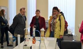 Klaipėdos universitete - suomių žurnalistų vizitas