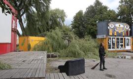 Vėjas pridarė nuostolių