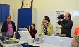 Klaipėdos universitete - suomių žurnalistų vizitas