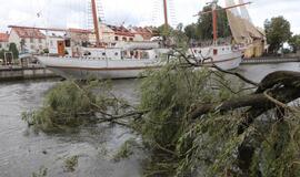 Vėjas pridarė nuostolių