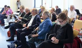 Klaipėdos universitete - suomių žurnalistų vizitas