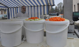 Derliaus šventė – su muzika ir daržovių boulingu