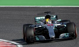 „Formulės-1“ lenktynes Japonijoje laimėjo britas Luisas Hamiltonas