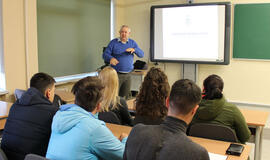 Klaipėdos universitete lankosi profesorius, inžinierius iš Čekijos