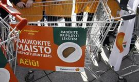 „Maisto bankui“ jau paaukota beveik 120 tūkst. eurų