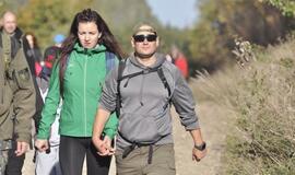 Lakūno Stepono Dariaus garbei įveiktas pėsčiųjų žygis