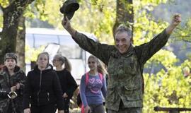 Lakūno Stepono Dariaus garbei įveiktas pėsčiųjų žygis