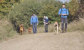Lakūno Stepono Dariaus garbei įveiktas pėsčiųjų žygis