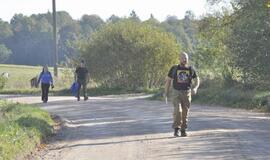 Lakūno Stepono Dariaus garbei įveiktas pėsčiųjų žygis