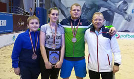 Iš Rygos - su aukso medaliais