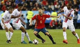 Ispanijos futbolininkai draugiškose rungtynėse net 5:0 nugalėjo Kosta Riką
