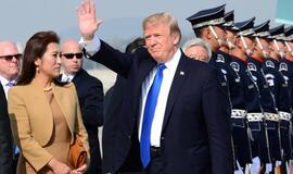 JAV prezidentas atvyko į Pietų Korėją