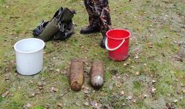 Smiltynėje grybautojai aptiko sprogmenis