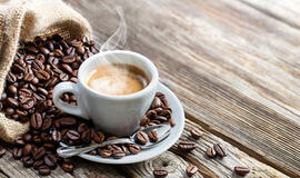 Trys puodeliai kavos per dieną - daugiau naudos, nei bėdos