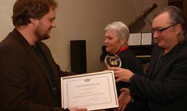 Kinematografininkų sąjunga apdovanojo savo laureatą