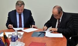 KU pasirašė bendradarbiavimo sutartį su vokiečių moksliniu institutu