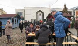 Klaipėdiečiai suvalgė apie 150 litrų maltiečių  sriubos