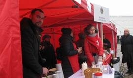 Klaipėdiečiai suvalgė apie 150 litrų maltiečių  sriubos