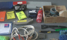 Automobilių grobikus atidavė teismui