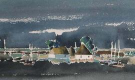 Horstas Skodlerakas. Klaipėdos krašto peizažai